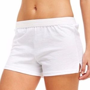 NWT white Soffe shorts size medium